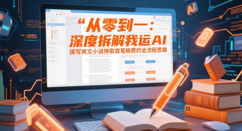 从零到一：深度拆解我运用AI撰写爽文小说挣取首笔稿费的全流程思路-非常互娱