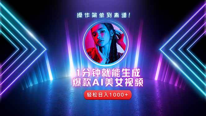 （14702期）2025年最强副业：用AI做短视频，从零开始打造爆款账号！-非常互娱