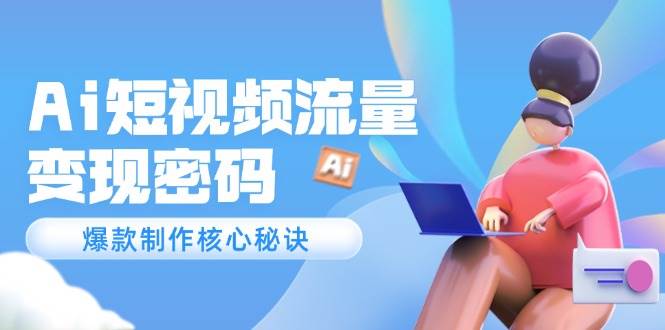（14875期）Ai短视频流量密码，爆款制作核心秘诀，120万案例深度解析-非常互娱