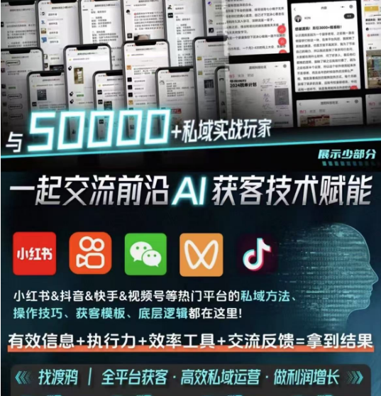 （14743期）【渡鸦科技社】内部学习资料，私域流量入门指南-非常互娱